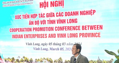 Vĩnh Long thúc đẩy quan hệ hợp tác đầu tư, thương mại với doanh nghiệp Ấn Độ