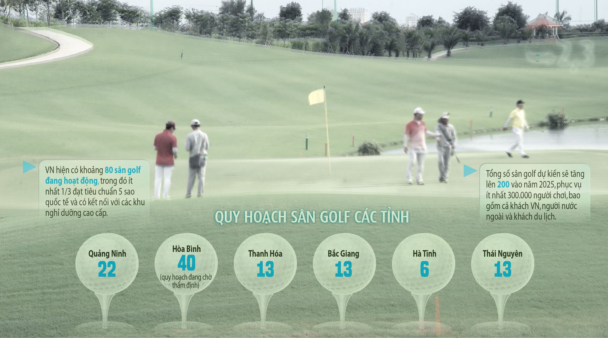 Bùng nổ quy hoạch sân golf - Ảnh 1.