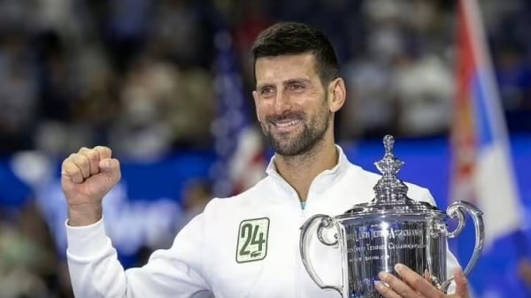 Báo Anh bình chọn Novak Djokovic là tay vợt hay nhất năm 2023