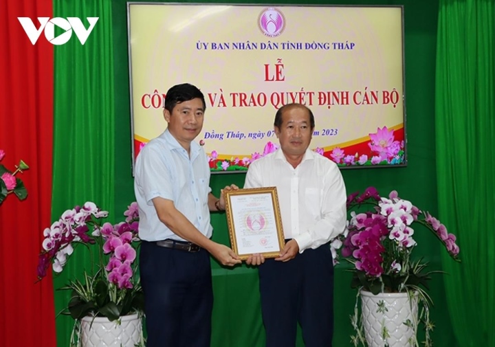 Le vice-président du Comité populaire provincial de Dong Thap occupe simultanément le poste de directeur du département de la santé - 1