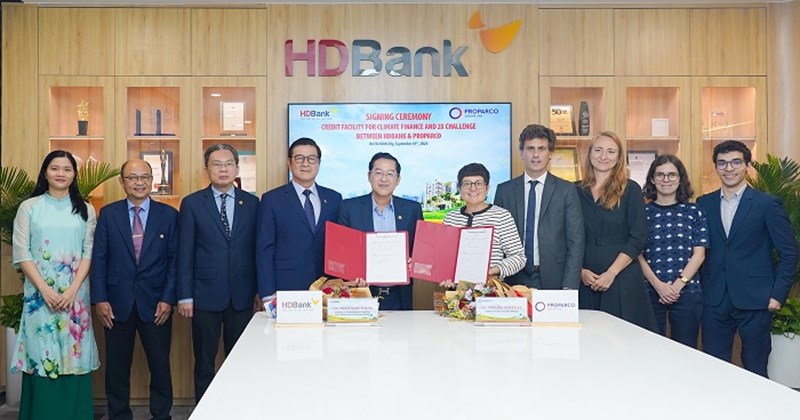 Augmenter le financement de HDBank à 100 millions USD, renforçant les objectifs de développement durable