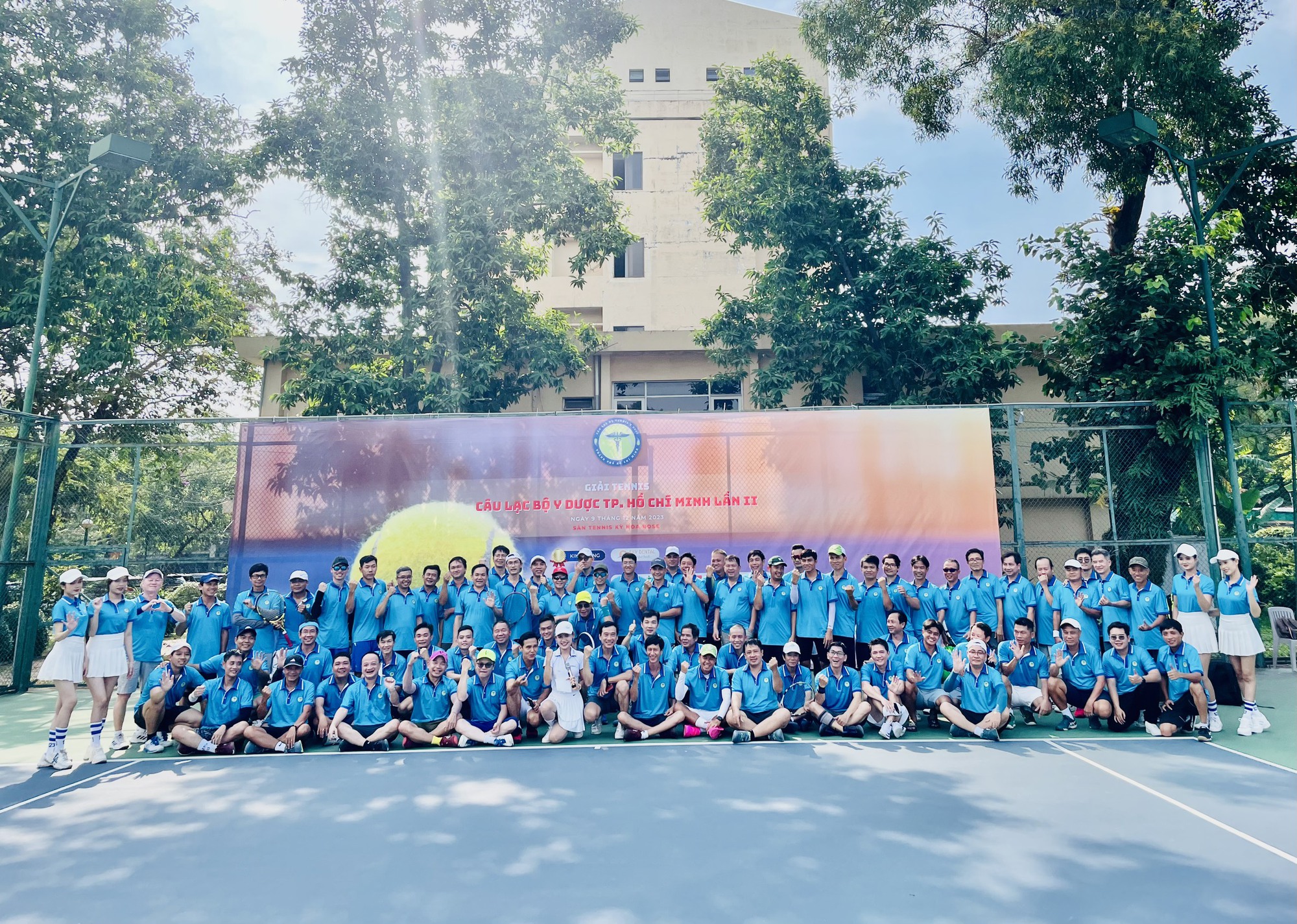 Hấp dẫn giải CLB Tennis Y Dược TP.HCM lần 2 năm 2023 - Ảnh 1.