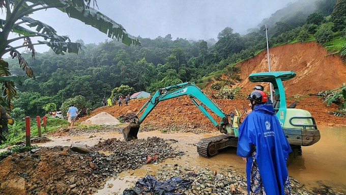 Sạt lở đèo Bảo Lộc (Lâm Đồng), Sạt lở đất tại Lâm Đồng, 3 cảnh sát giao thông mất tích