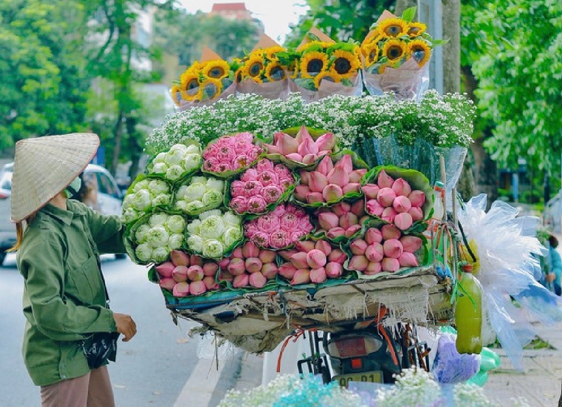 El sonido apacible de las aceras de Hanoi en los viejos tiempos