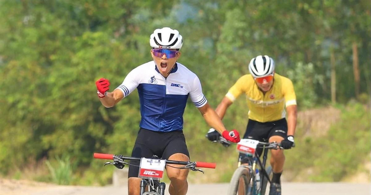 Bui Van Nhat domine les épreuves masculines du Championnat national de VTT 2024