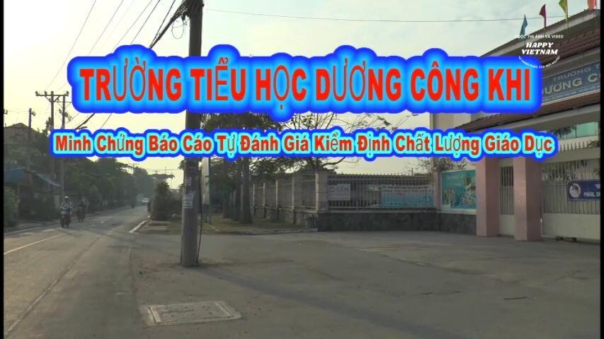 งานของโรงเรียนประถมศึกษา Duong Cong Khi เขต Hoc Mon นครโฮจิมินห์