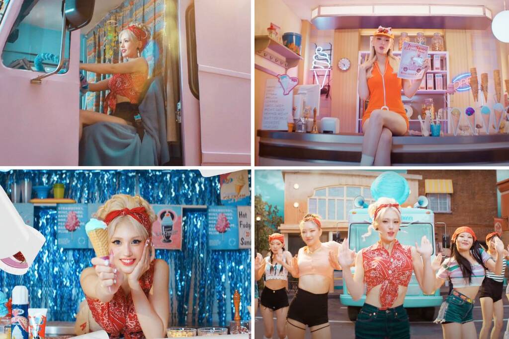 ソミの「Ice Cream」MVは、ダイナミックかつ新鮮なスタイルが魅力だ。写真: ザ・ブラック・レーベル