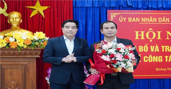 El Sr. Ha Ra Dieu fue designado como jefe interino del Comité de Minorías Étnicas de la provincia de Quang Nam.