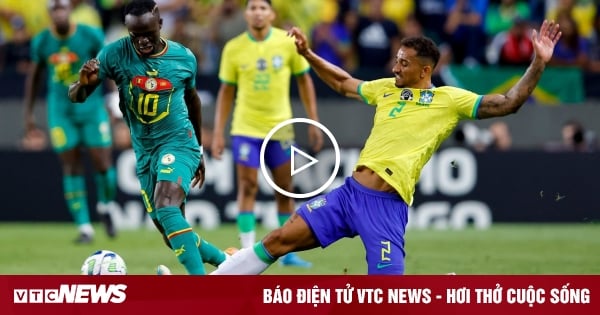 Neymar vắng mặt, Brazil thua sốc Senegal