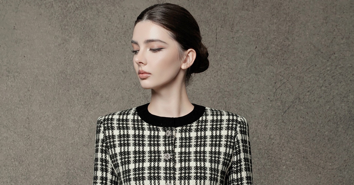 Cómo combinar chaquetas de tweed para damas de oficina en invierno