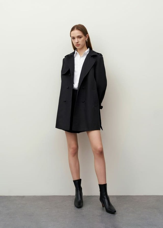 Biểu tượng phong cách quý cô sành điệu gọi tên áo khoác trench coat - Ảnh 2.