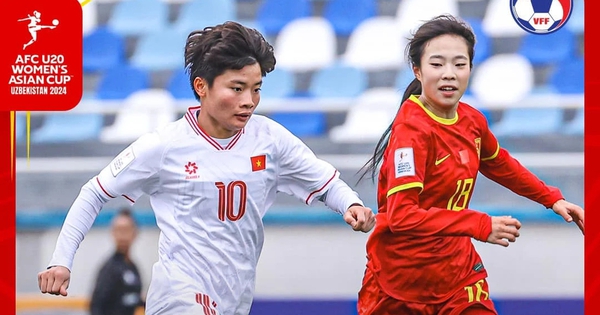 La delantera de Vietnam sub-20 femenina 'rompió la red' del equipo chino en el torneo asiático sub-20