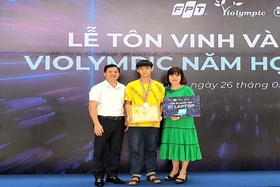 Học sinh Phú Thọ đạt giải Vàng Violympic Toán, Tiếng Việt lớp 10 và Vật lý lớp 12