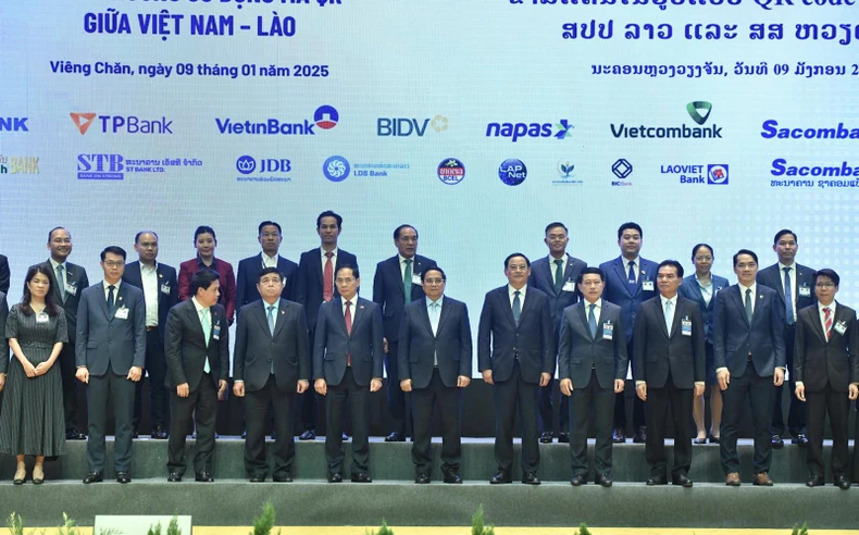 Announcing the framework for local currency payments and bilateral retail payment connections using Vietnam-Laos QR codes photo 3