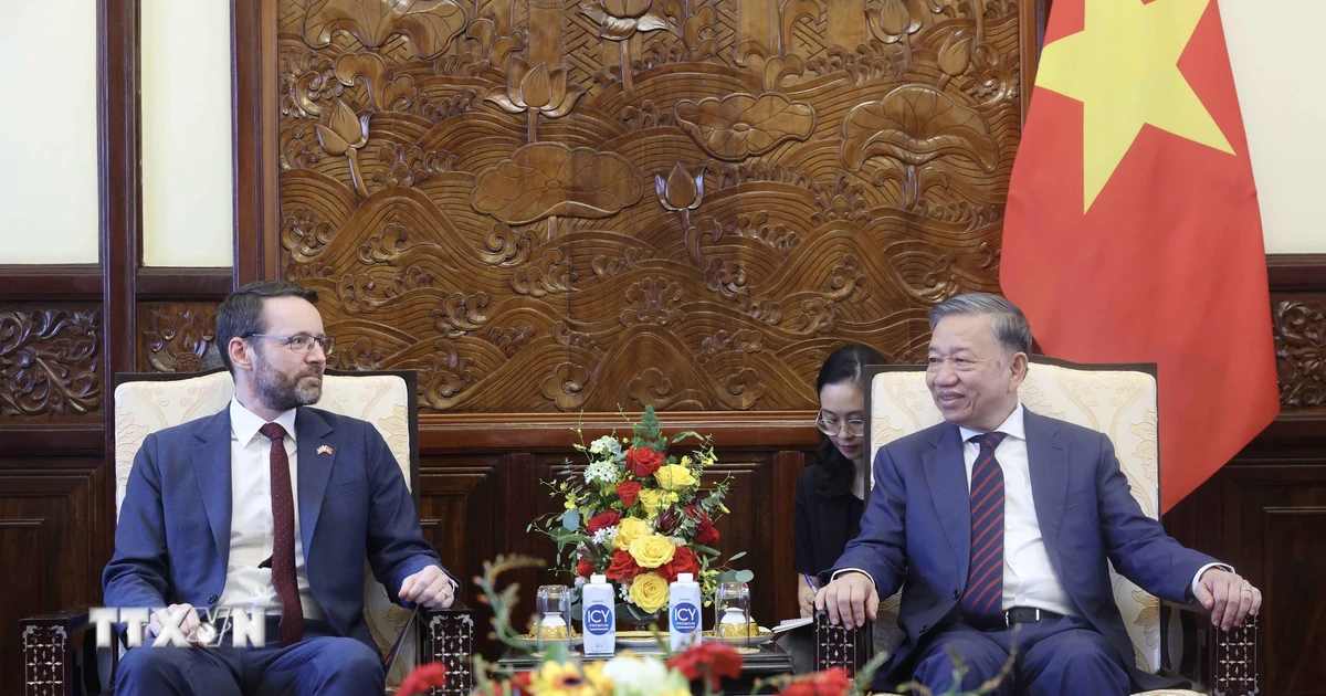 President To Lam: Vietnam attaches importance to strengthening relations with the UK