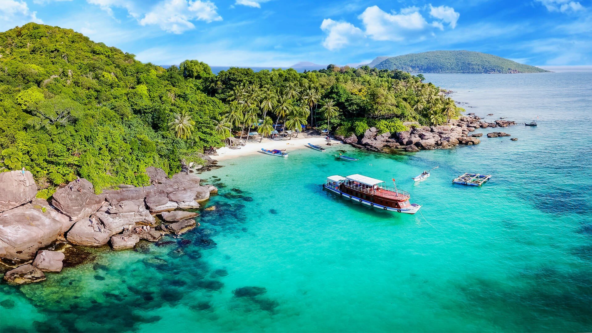 Cérémonie d'inauguration du complexe touristique de la plage de Hon Thom, Phu Quoc