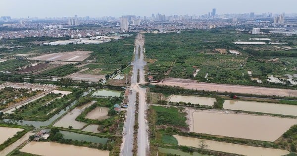 ¿Cómo está la carretera de más de 700 mil millones de VND en el distrito de Hoai Duc después de más de dos años de construcción?