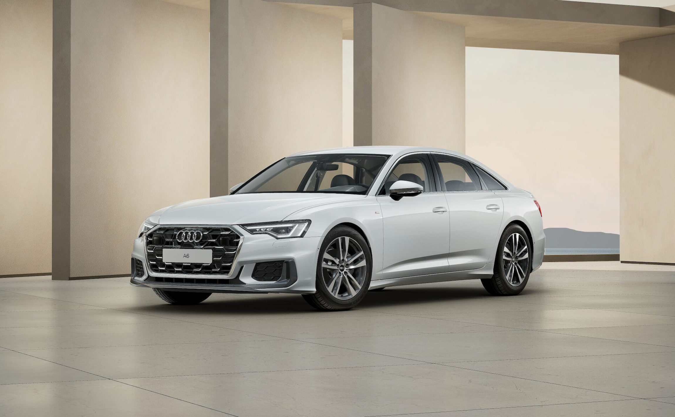 The new Audi A6 version for the Vietnamese market is priced from 2.3 billion VND.