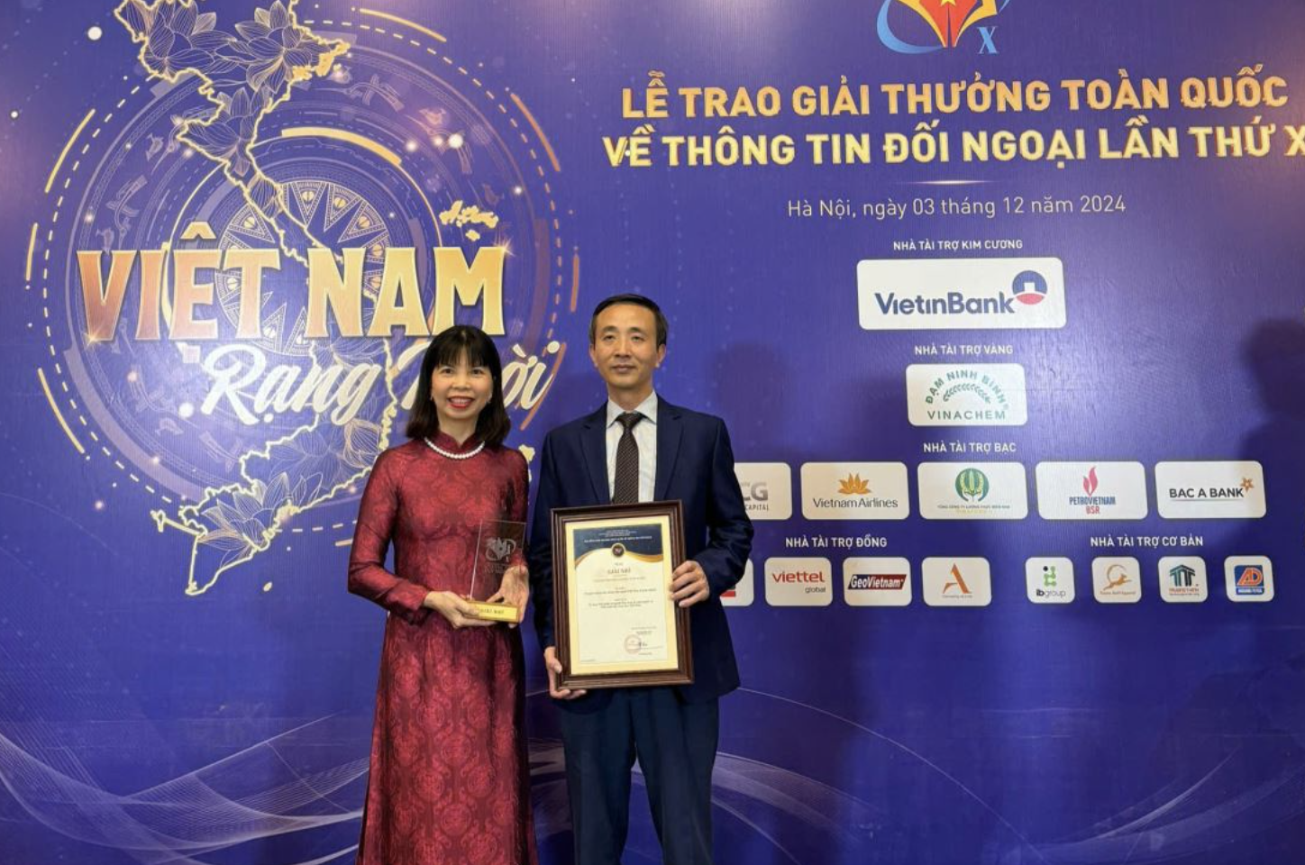 L'initiative de bibliothèque vietnamienne a remporté le deuxième prix du 10e Prix national de l'information étrangère