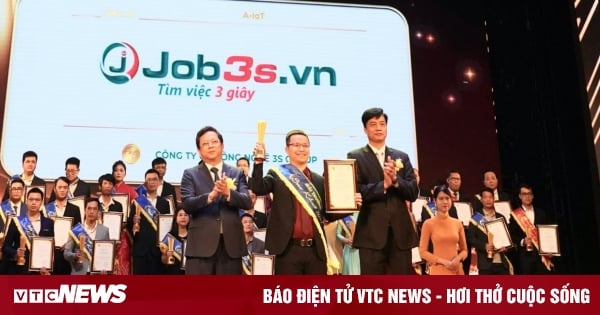 Vượt qua nhiều đối thủ, Job3s.vn đạt Giải thưởng Sao Khuê 2024 ở hạng mục A-IoT