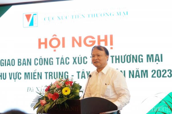 Le vice-ministre Do Thang Hai a participé à la réunion de promotion du commerce dans les hauts plateaux centraux et la région centrale en 2023