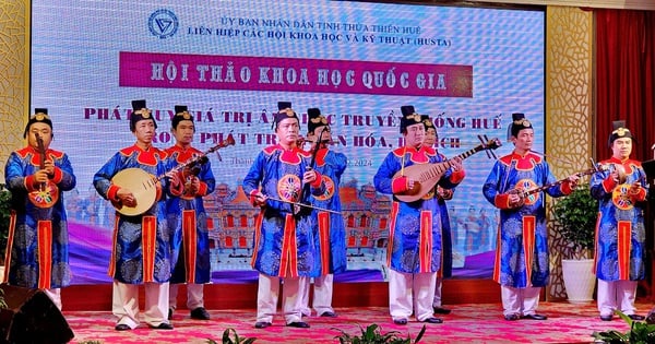 Promoción del valor de la música tradicional de Hue en el desarrollo cultural y turístico