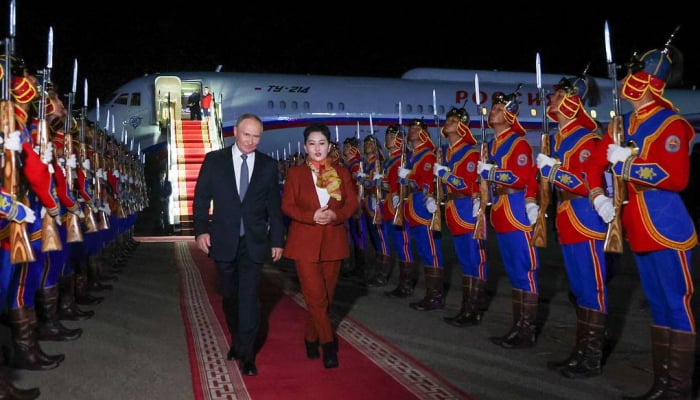 Ông Putin thăm chính thức Mông Cổ