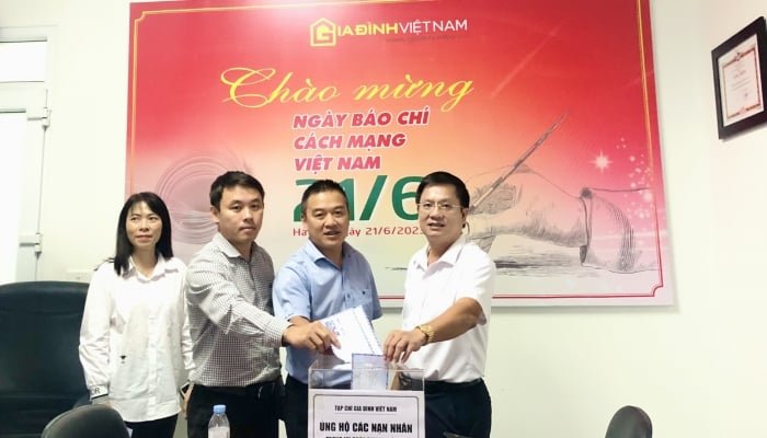 Tạp chí Gia đình Việt Nam phát động ủng hộ nạn nhân vụ cháy ở quận Thanh Xuân