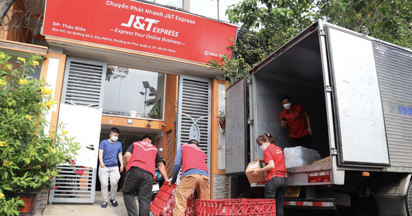 J&T Express aumenta su fuerza de reparto para las vacaciones del Tet