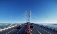 Bewundern Sie das Design der über 10.500 Milliarden teuren Can Gio-Brücke, die den einzigen Küstenbezirk von Ho-Chi-Minh-Stadt verbindet