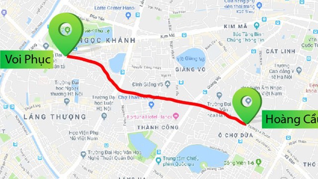 ¿Cómo está el estado de desembolso de los 6 proyectos en Hanoi?