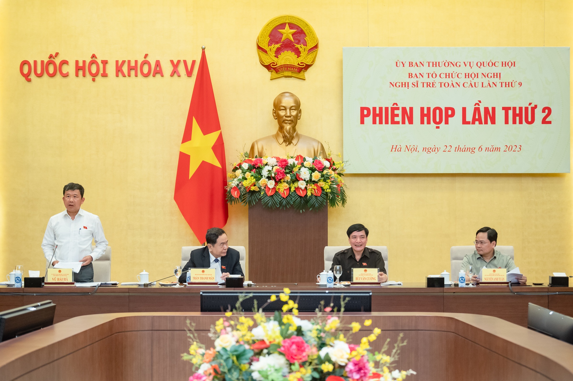 Hình ảnh Phiên họp thứ 2 của Ban Tổ chức Hội nghị Nghị sĩ trẻ toàn cầu lần thứ 9 - Ảnh 5.