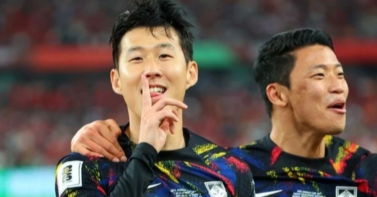 Son Heung Min shines brightly, South Korea team defeats China beautifully