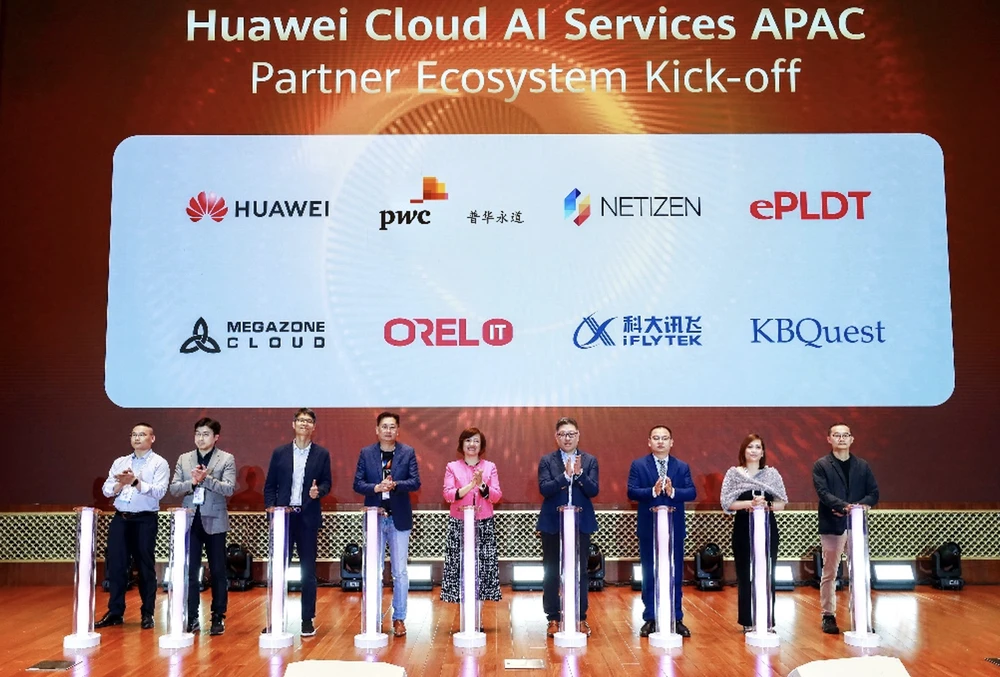 Huawei Cloud lanza un ecosistema de socios de servicios de inteligencia artificial en la región APAC