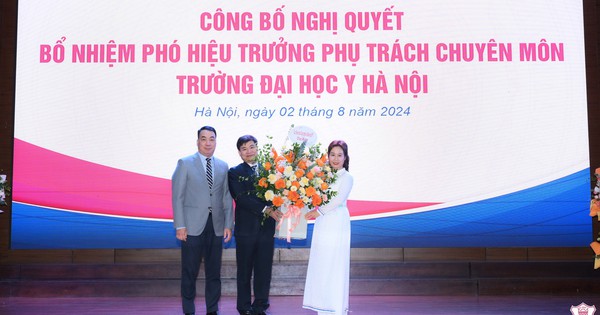 Trường ĐH Y Hà Nội có 2 tân phó hiệu trưởng 50 tuổi