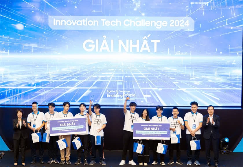 SV ĐH Duy Tân tiếp tục giành giải Nhất ở Samsung Innovation Campus (SIC) năm 2024- Ảnh 1.