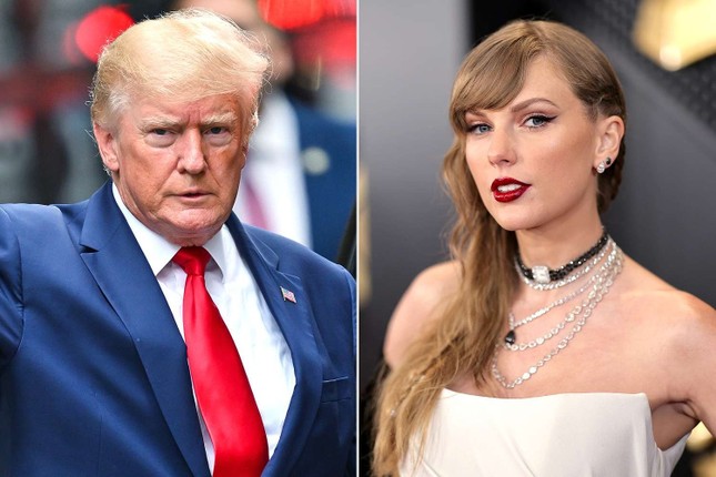 Ông Trump chia sẻ loạt ảnh Taylor Swift ảnh 2