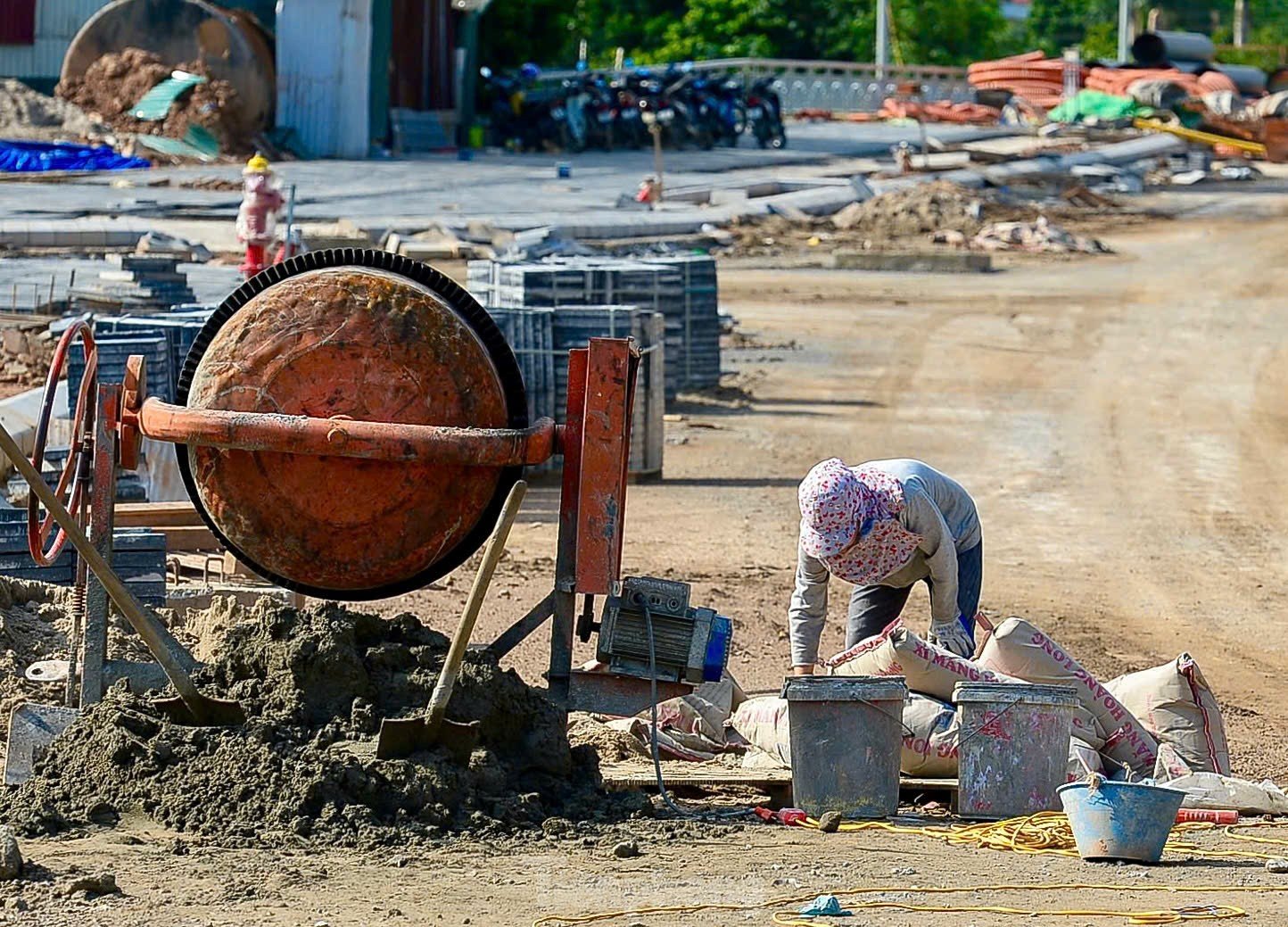 Verlängerung der Le Quang Dao Straße „Termin verpasst“, Inbetriebnahme voraussichtlich im Dezember Foto 8