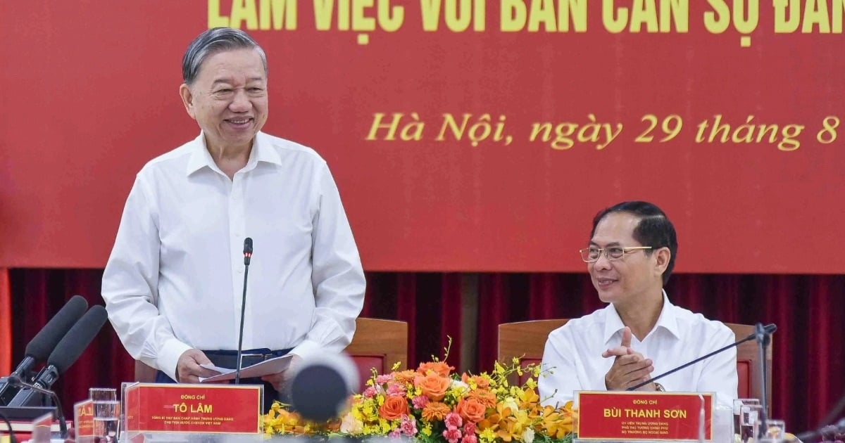 General Secretary and President To Lam: Diplomacy must reach new heights