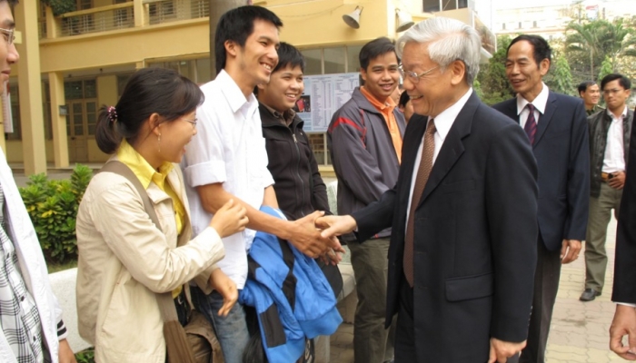 Nhà báo Nguyễn Phú Trọng say mê, yêu nghề, ham học hỏi