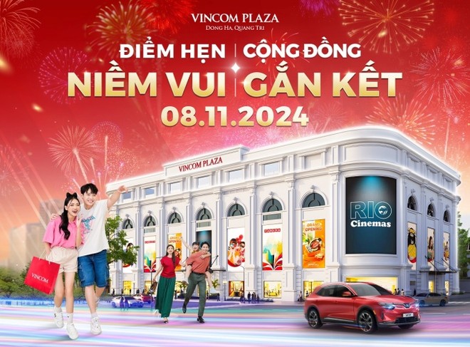 TTTM Vincom Plaza Đông Hà được thiết kế 4 tầng nổi, tổng diện tích mặt sàn lên đến 7.000m2 hứa hẹn trở thành điểm đến vui chơi giải trí hàng đầu Quảng Trị