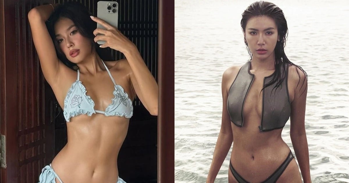 Bikini fashion helps Vietnamese beauties show off their hot curves