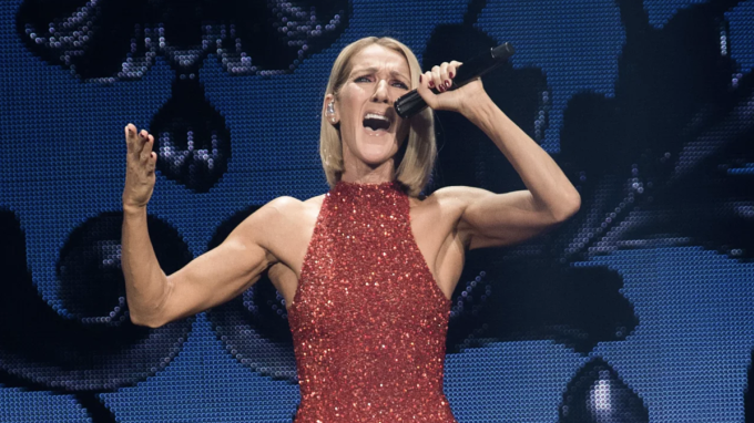 Céline Dion se presenta en la ciudad de Quebec, Canadá, septiembre de 2019. Foto: AFP