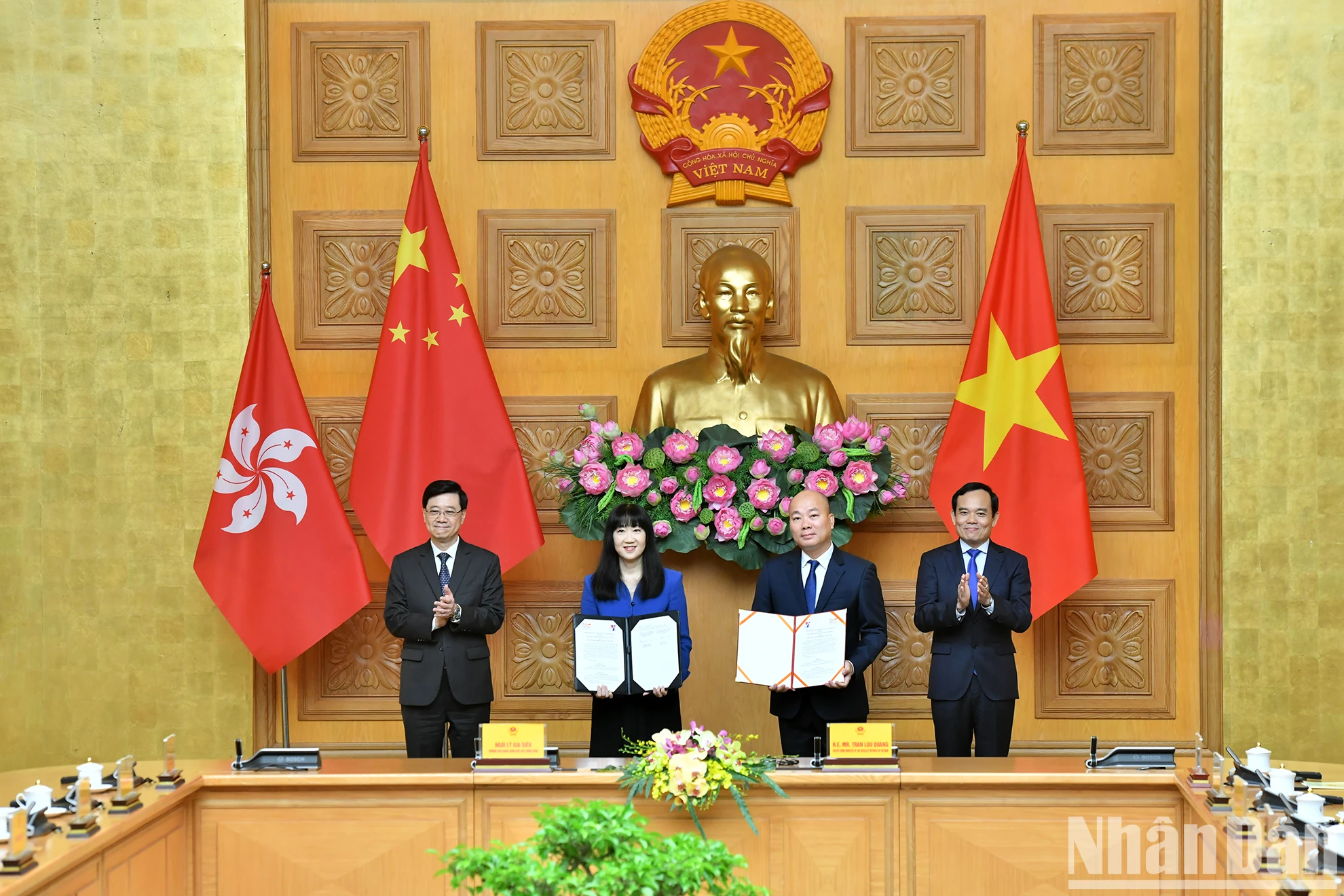 [Foto] Geschäftsgespräch zwischen Vietnam und Hongkong (China), Foto 9