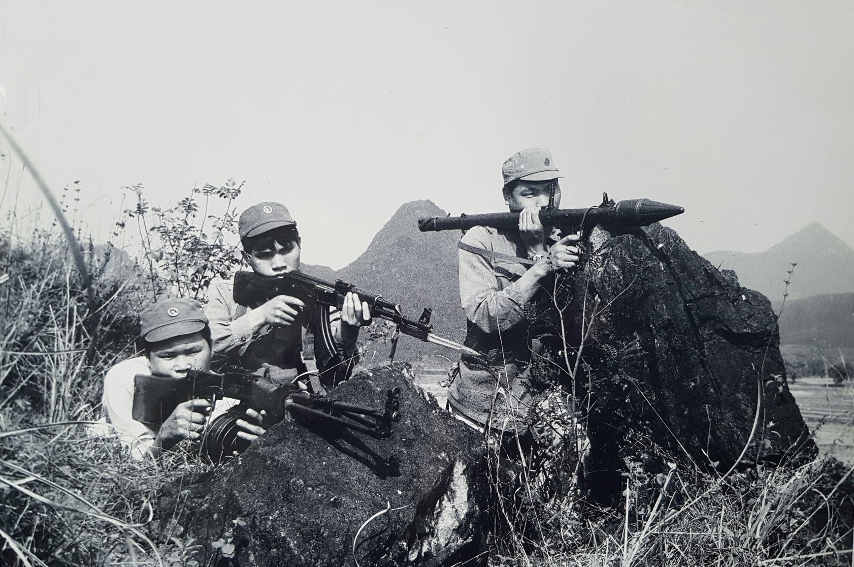 Images of the Northern border in February 1979