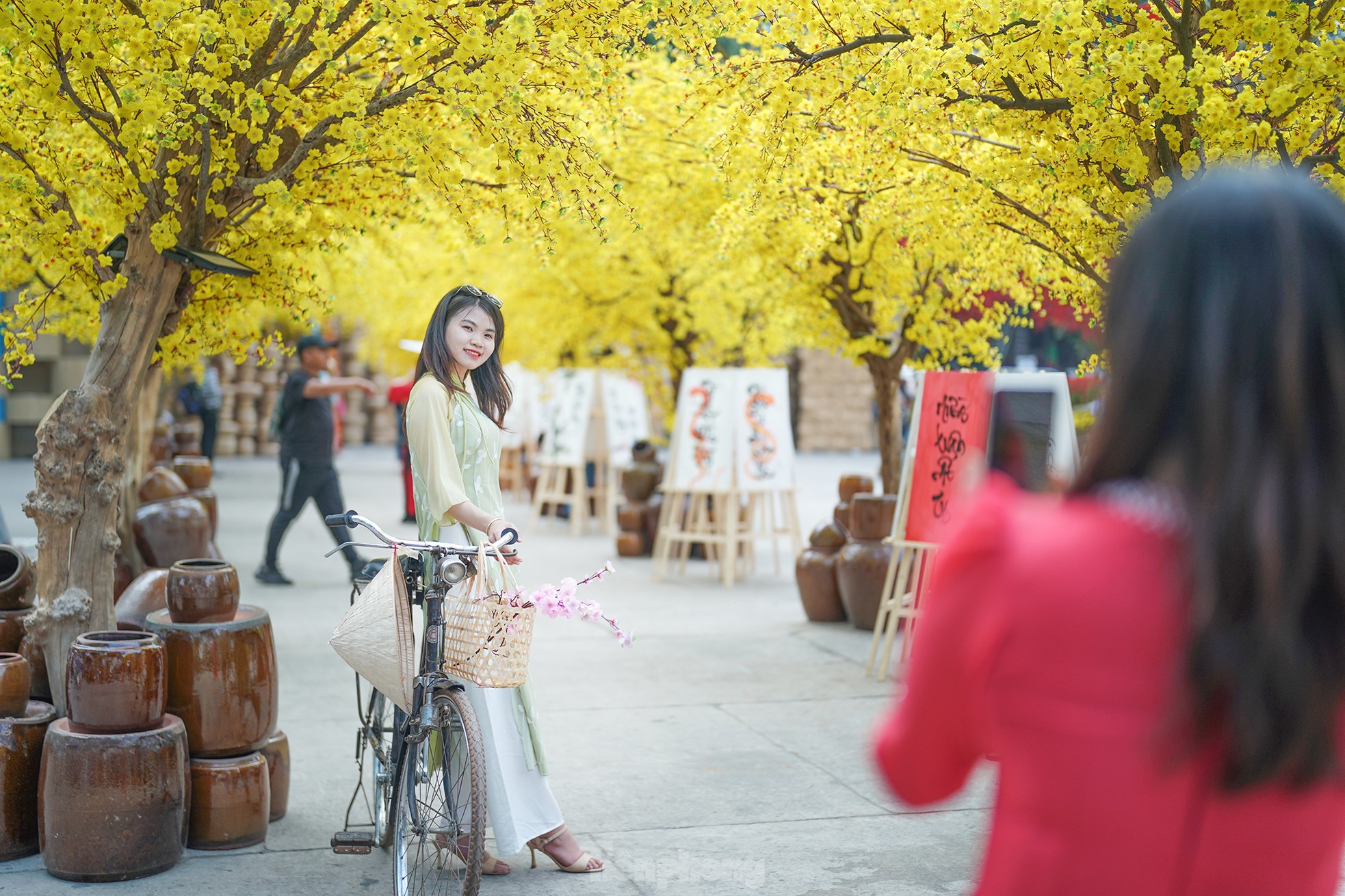 Les rues de Ho Chi Minh-Ville sont remplies de couleurs printanières photo 10