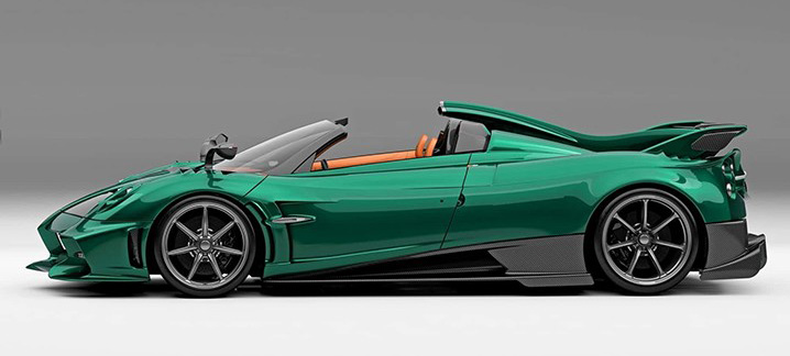 Jetez un oeil au super produit million de dollars Pagani Imola Roadster avec seulement 8 voitures produites photo 2
