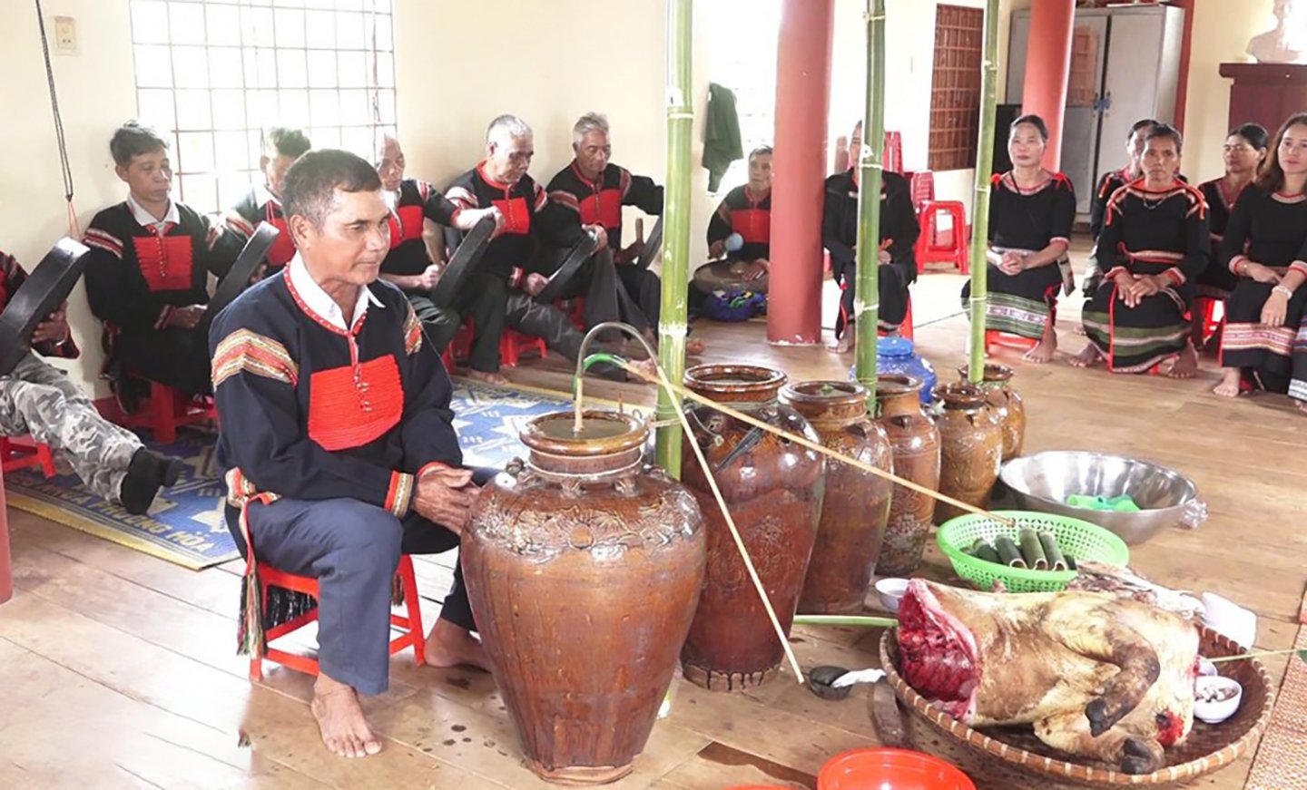 Unique housewarming ceremony of the Tay Nguyen people