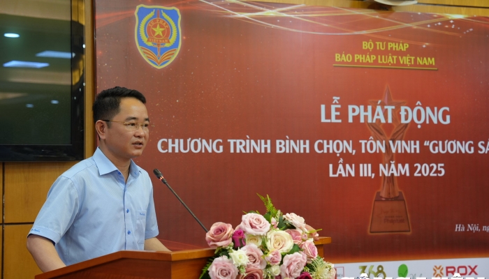 Báo Pháp luật Việt Nam triển khai chương trình tôn vinh “Gương sáng pháp luật” lần III