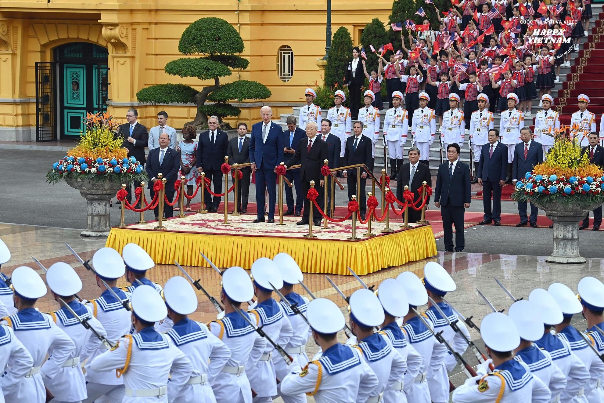 Vietnam und die Vereinigten Staaten entwickeln ihre Beziehungen zu einer umfassenden strategischen Partnerschaft